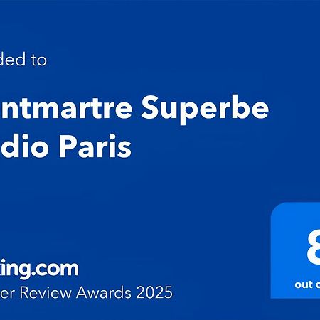 Montmartre Superbe Studio Paris Free Netflix Luaran gambar