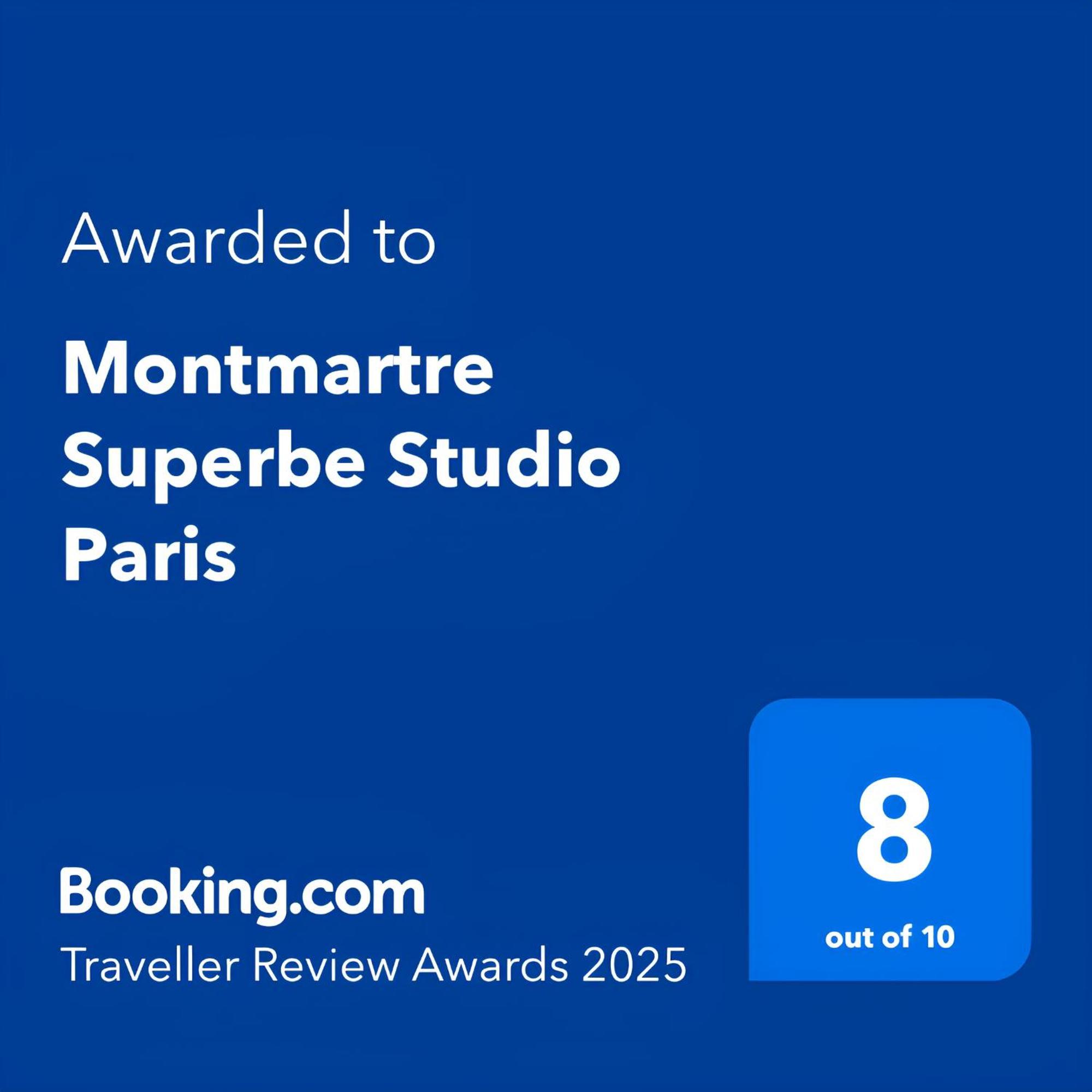Montmartre Superbe Studio Paris Free Netflix Luaran gambar